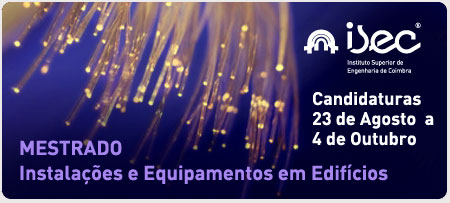 Mestrado em Instalações e Equipamentos em Edifícios